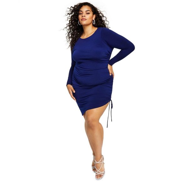 Robe De Soirée City Studio Dos Nœud - Dos Nudé Navy Blue - Taille 0 - Neuf Avec Imperfections (NWT)